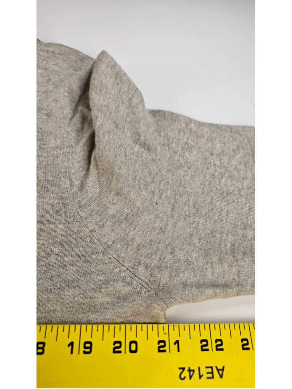 Scotch & Soda Men's M Gray Cashmere Cotton Blend Crewneck Sweater Amsterdam - Picture 6 of 6